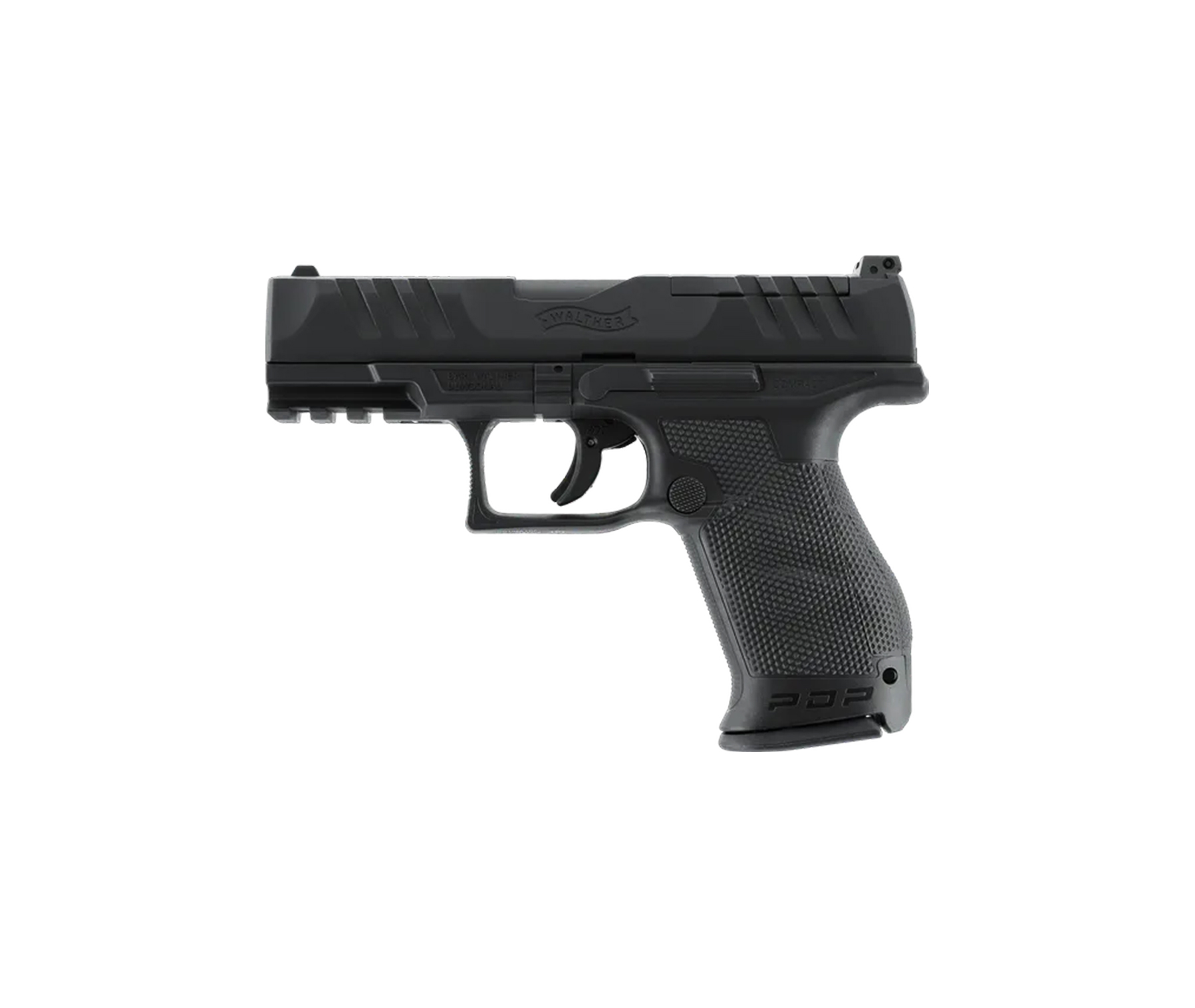 2025-2.6522-Walther PDP Compact 4" BLK 6mm CO2 2J NBB 11R
