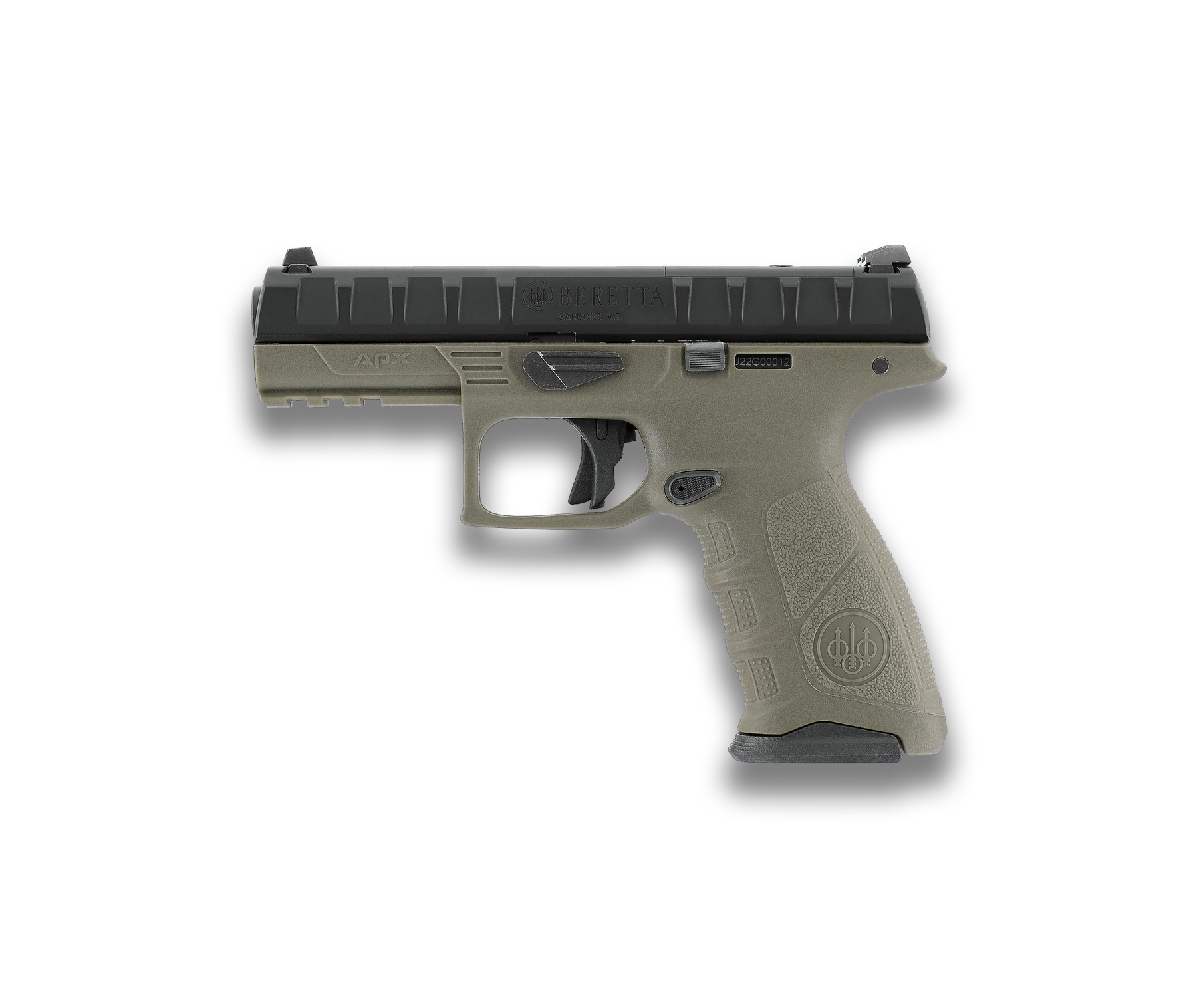 2025-2.6536-Beretta APX RDO BLK-OD 6mm GBB 1J 22R