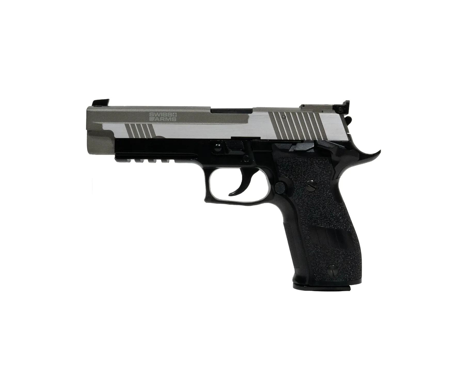 2025-280579 Swiss Arms Navy Pistol XXL Airline Dual Tone CO2 Blowback 1,4J 24R 6mm