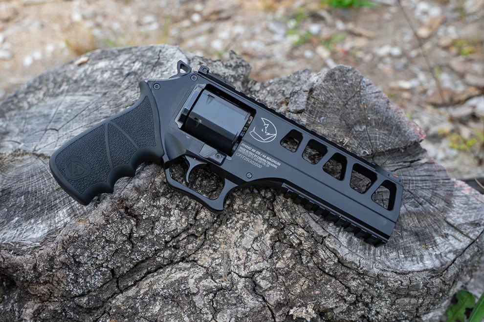 RHINO REVOLVER 60DS, BLACK, 6" BBL