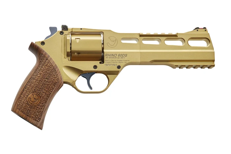 RHINO REVOLVER 60DS, GOLD, 6" BBL