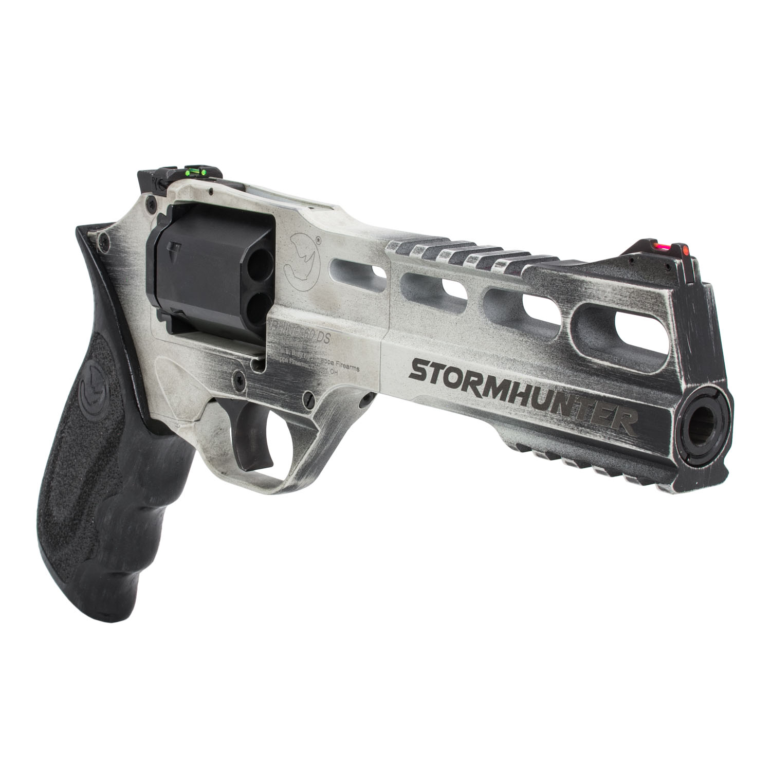 RHINO REVOLVER 60DS, STORMHUNTER, WHITE, 6" BBL
